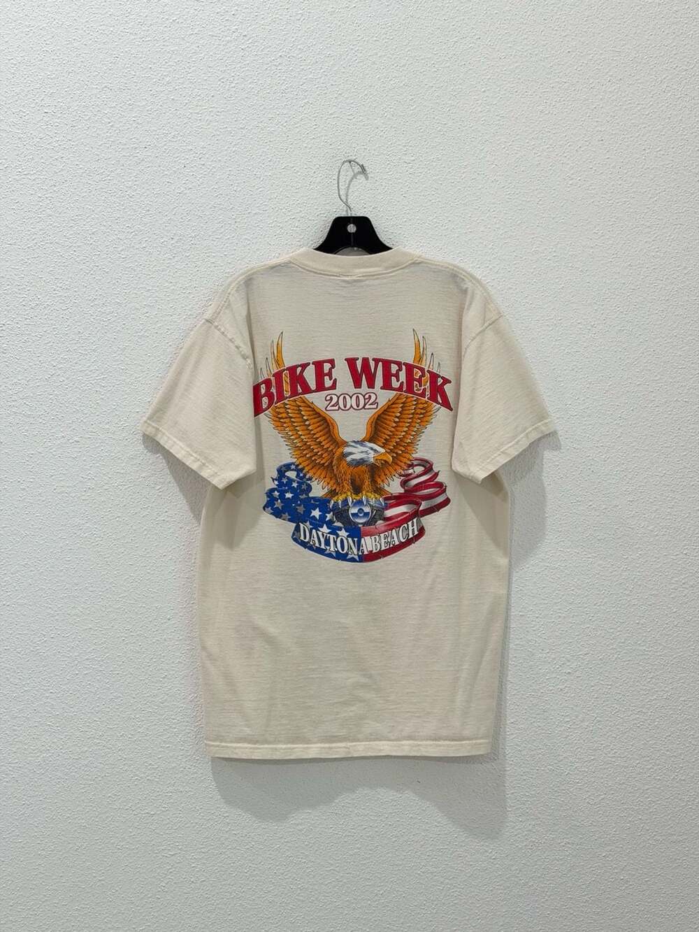 Vintage 2002 Daytona Beach Bike Week T-Shirt Size L